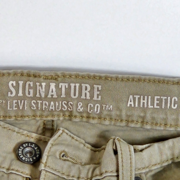 Levi Signature Athletic Jeans w/Side Zip Pocket Men 34x34 - Picture 2 of 5